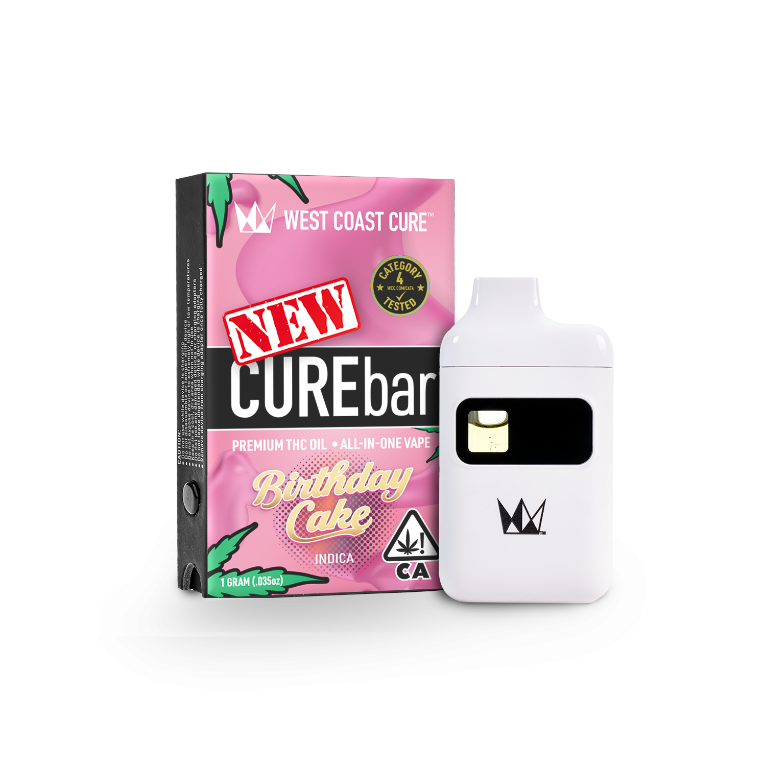 CUREbar Disposable Cannabis Vape Pen