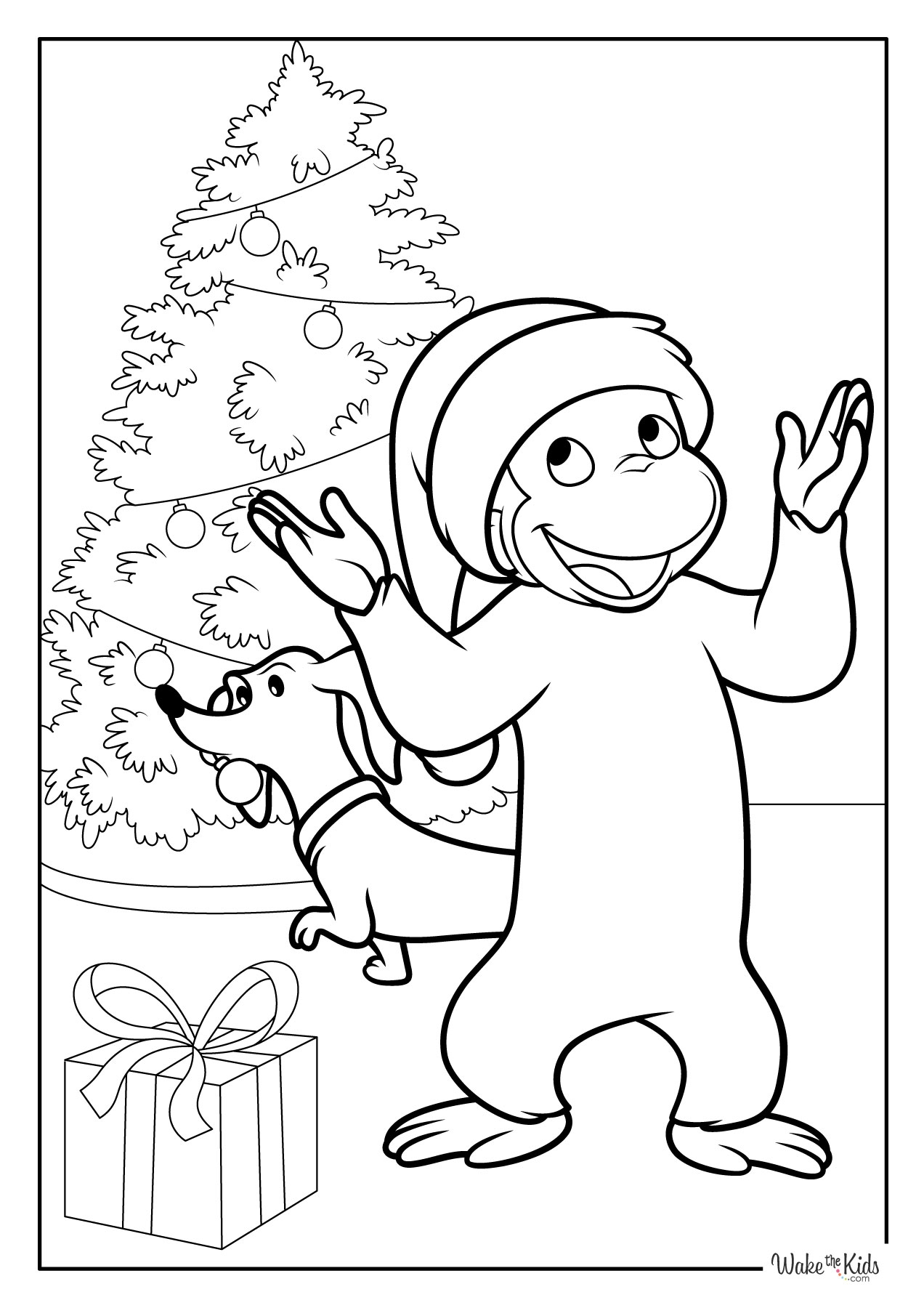 curious george coloring pages