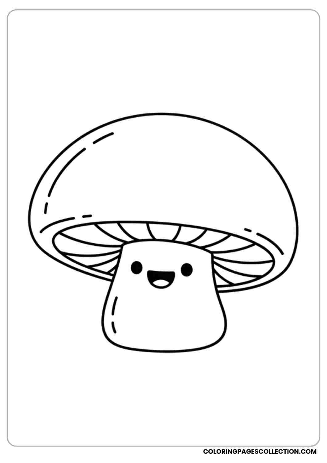 Cute Mushroom Coloring Pages For All Ages