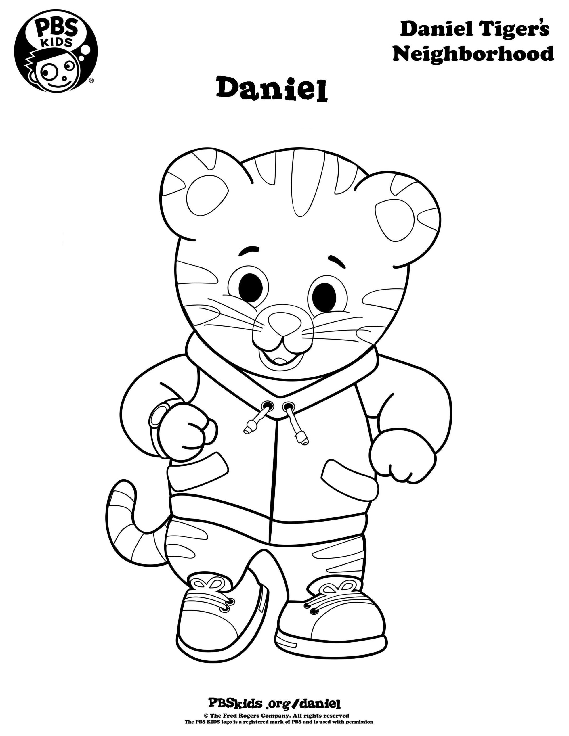 Daniel Tiger Coloring Pages Best Coloring Pages For Kids Daniel Tiger Coloring Pages Best Coloring Pages For Kids