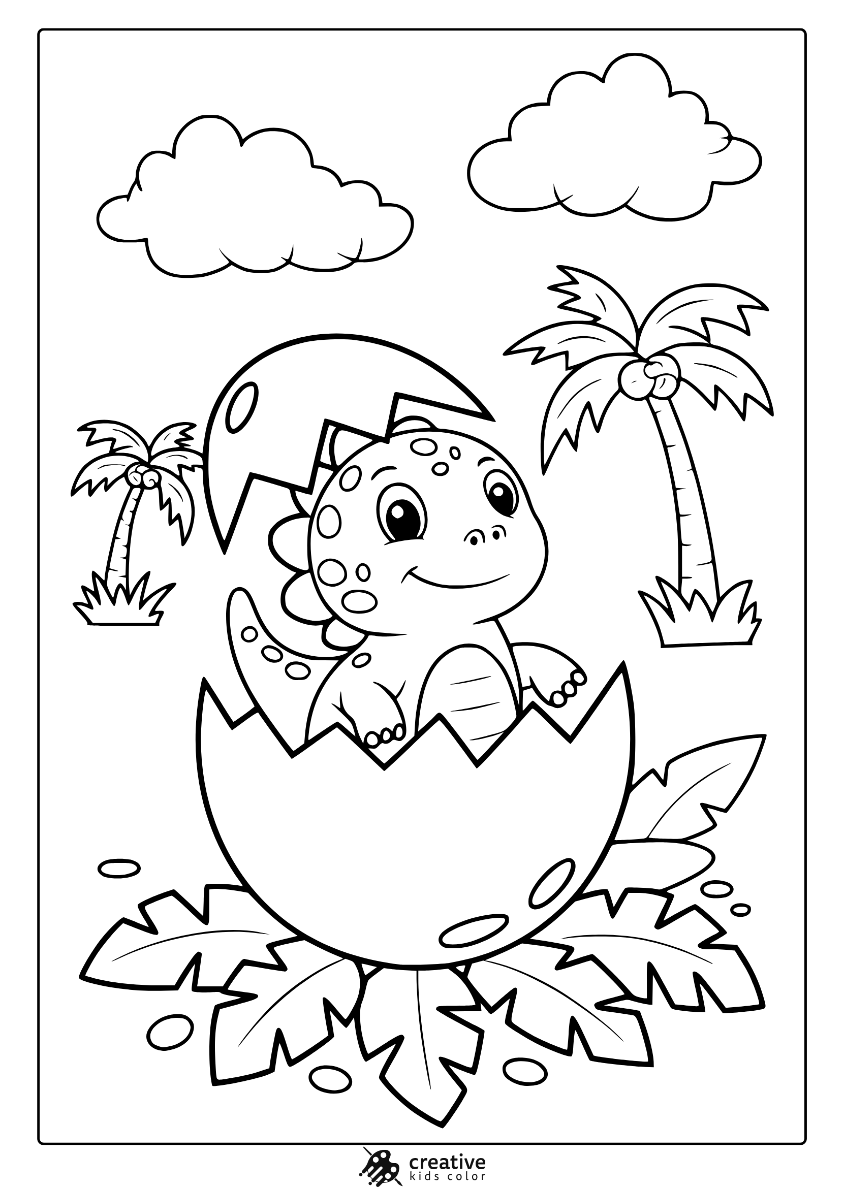 Dinosaur Coloring Pages 20 Free Printable PDF 
