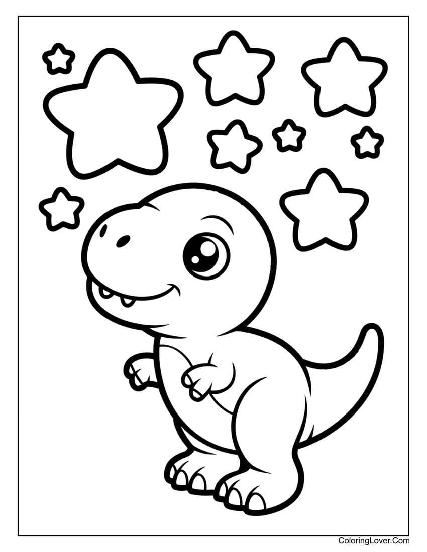 Dinosaur Coloring Pages Free Printables For All Ages