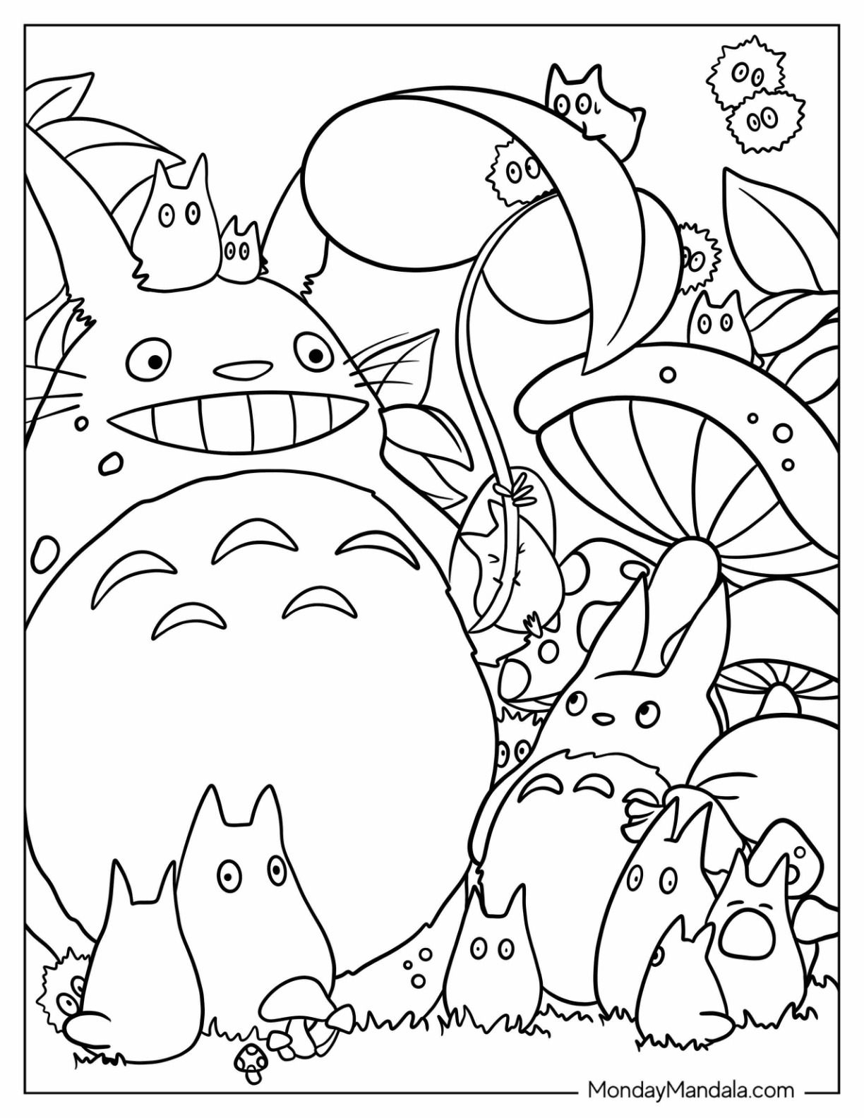 studio ghibli coloring pages studio ghibli coloring pages