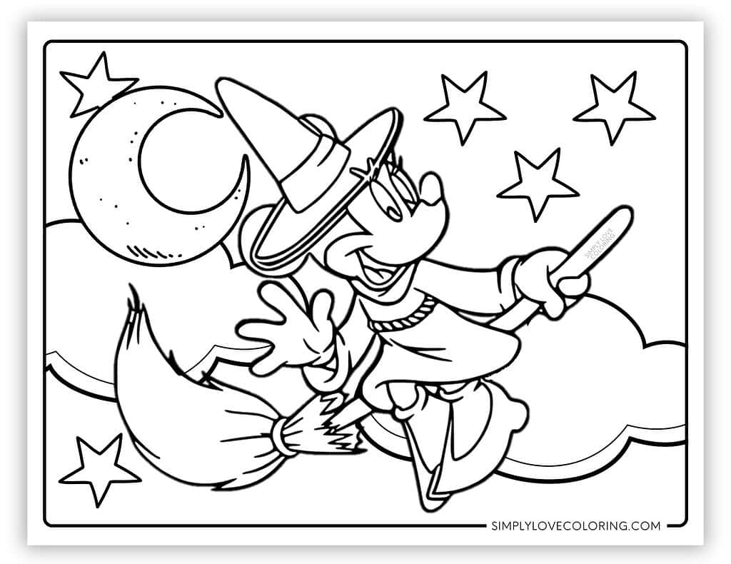 halloween disney coloring sheets halloween disney coloring sheets