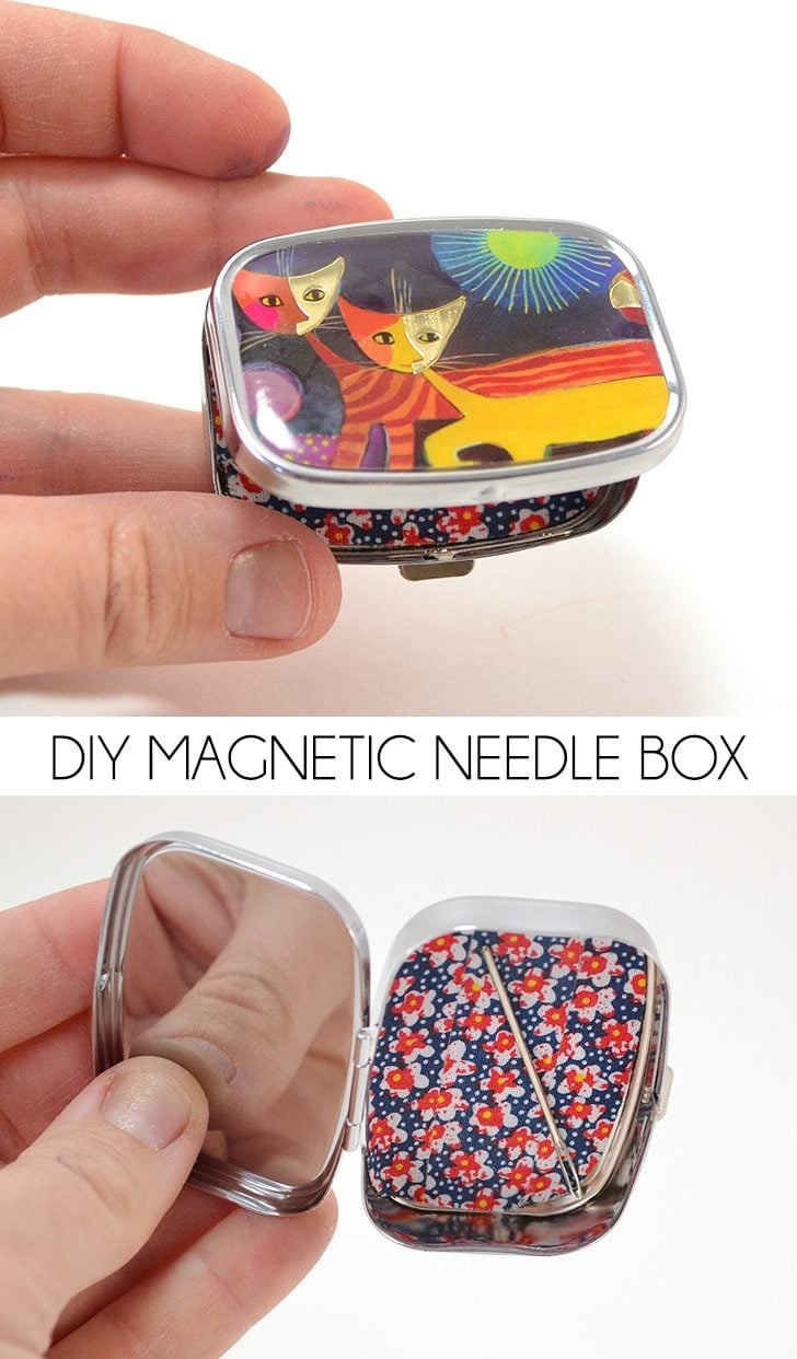 DIY Magnetic Needle Box Dream A Little Bigger