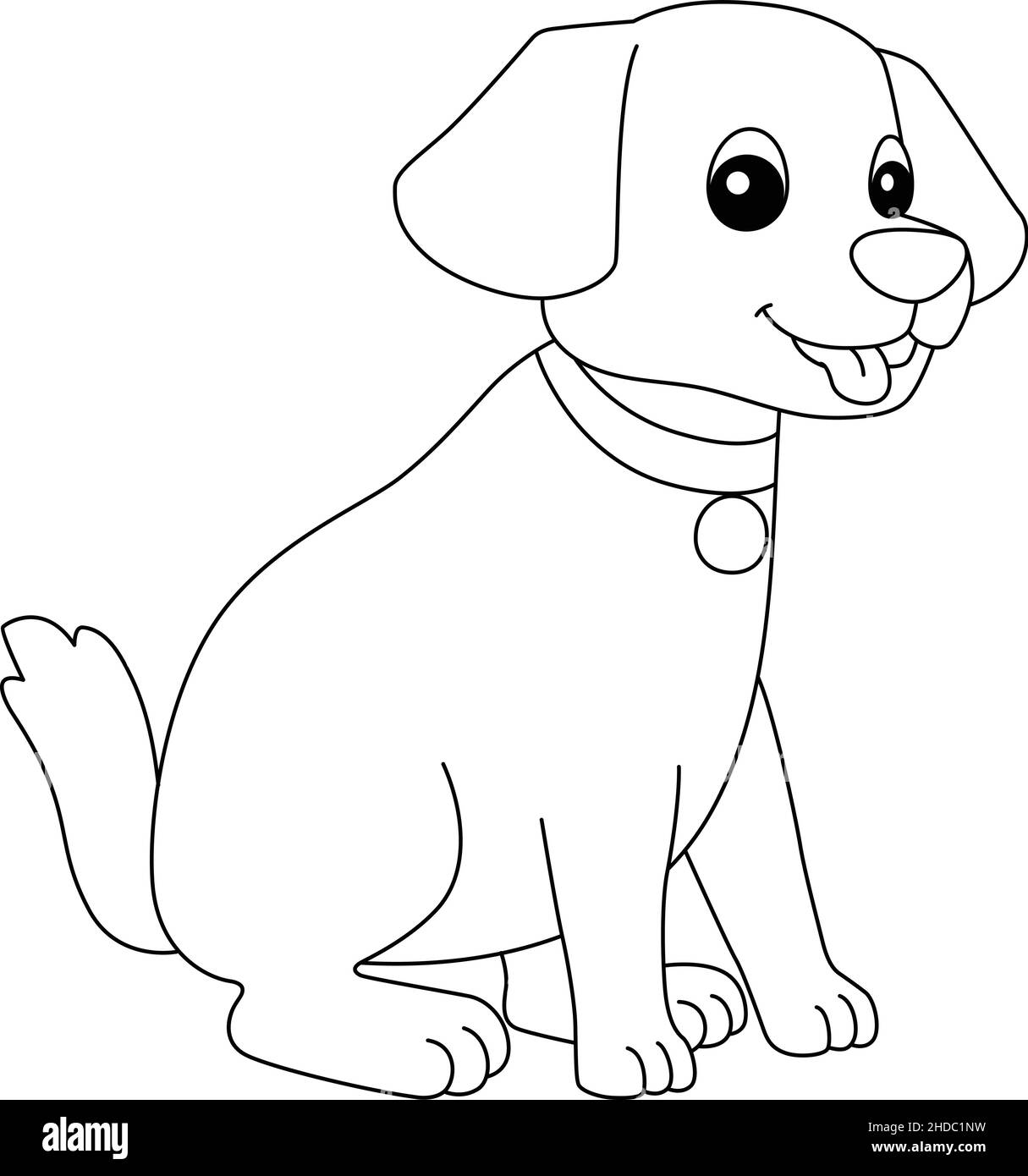 coloring page of a dog coloring page of a dog