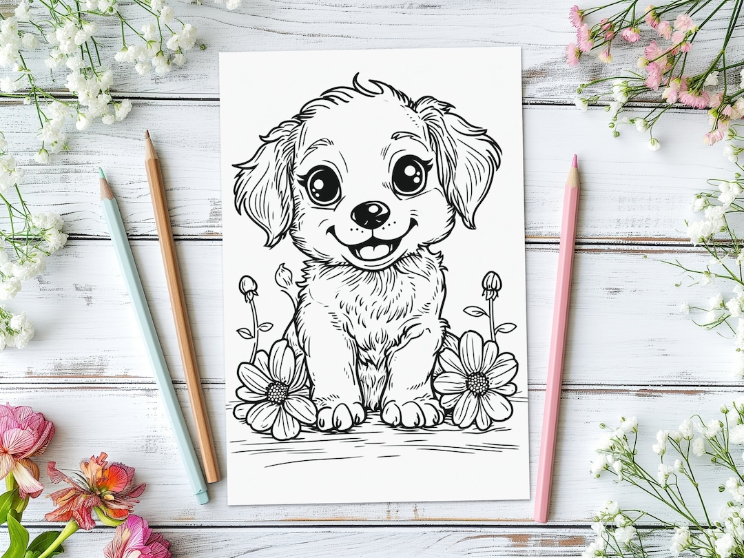 printable dog coloring sheets