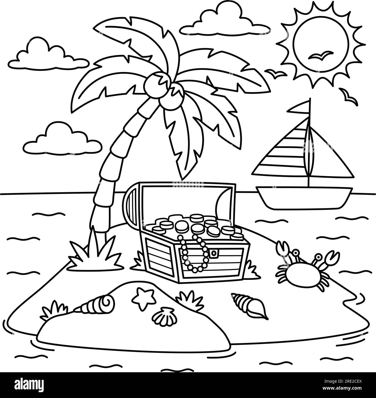 summer coloring pages for kids