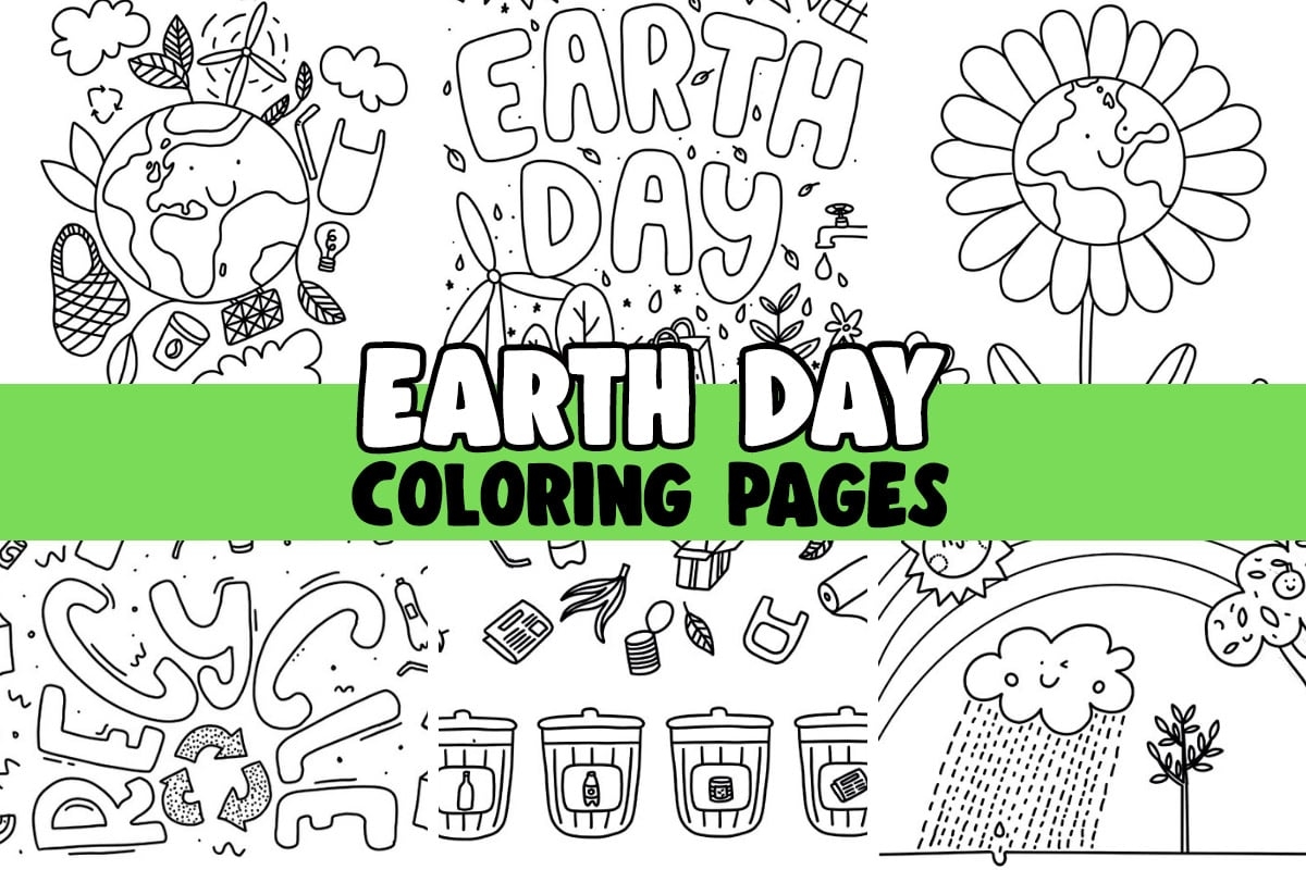 earth day coloring pages