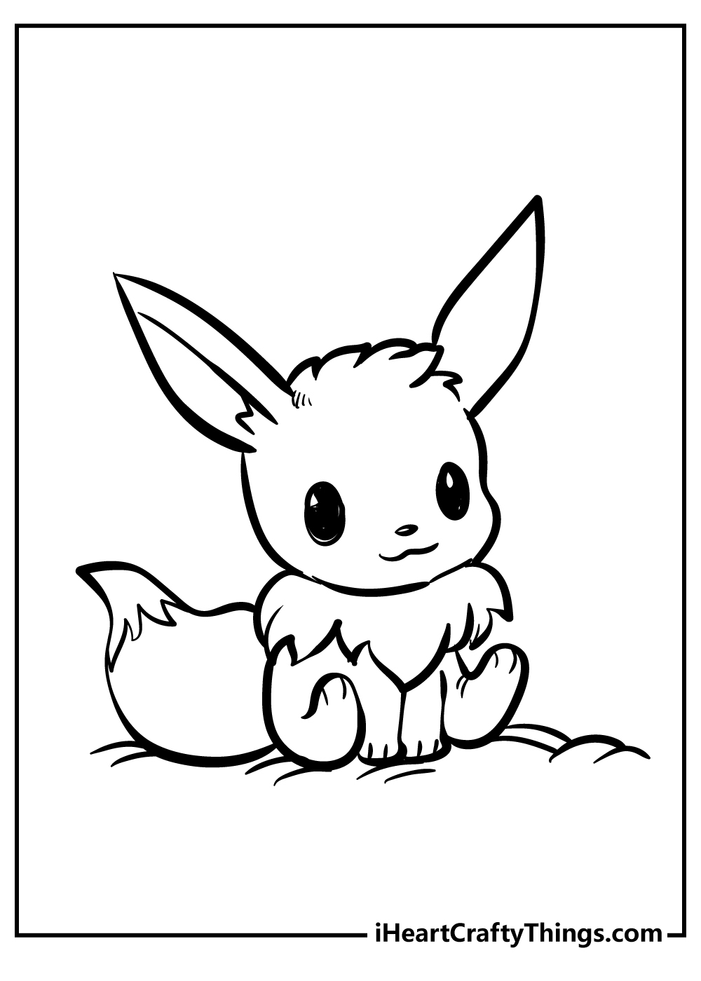 Eevee Pokemon Coloring Pages 100 Free Printables