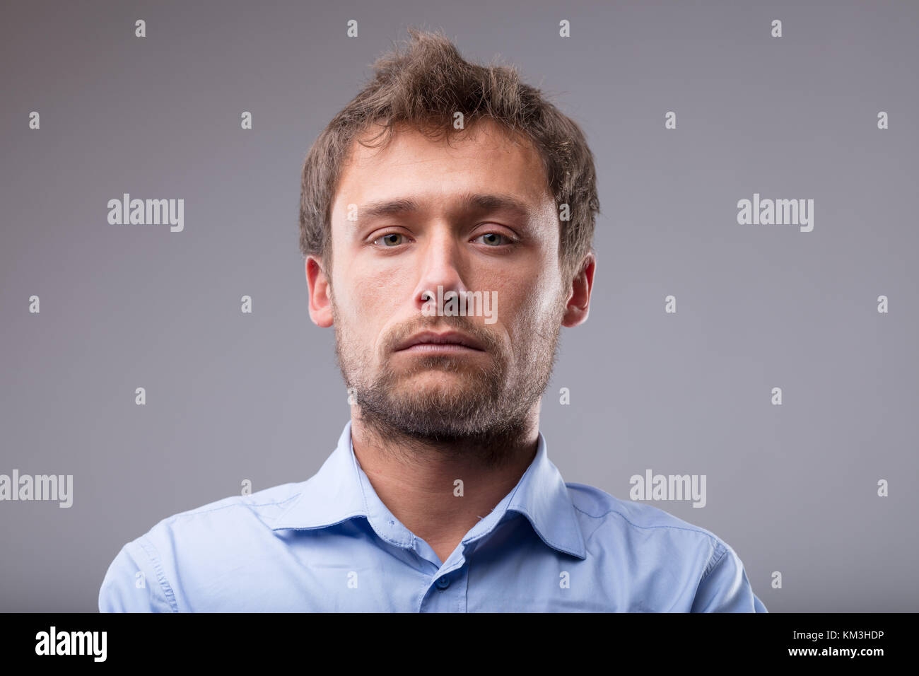 Emotionless Expression Hi res Stock Photography And Images Alamy