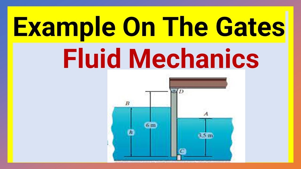 Example On The Gates Example 11 Fluid Mechanics 13 YouTube