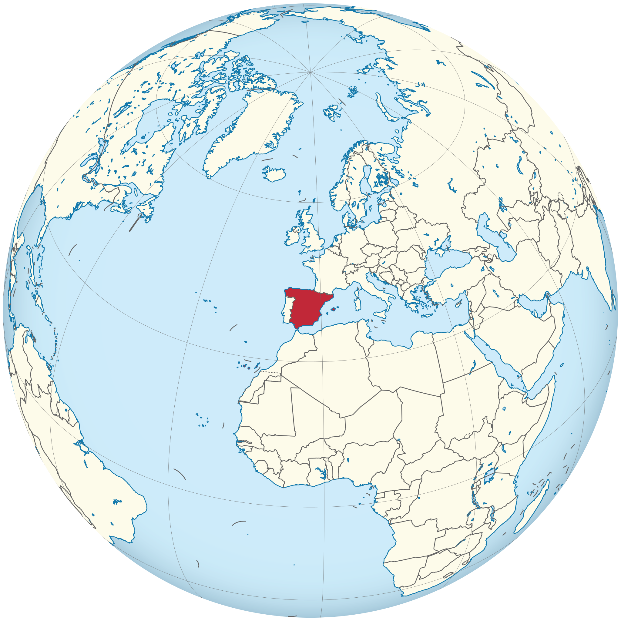 what continent is spain in