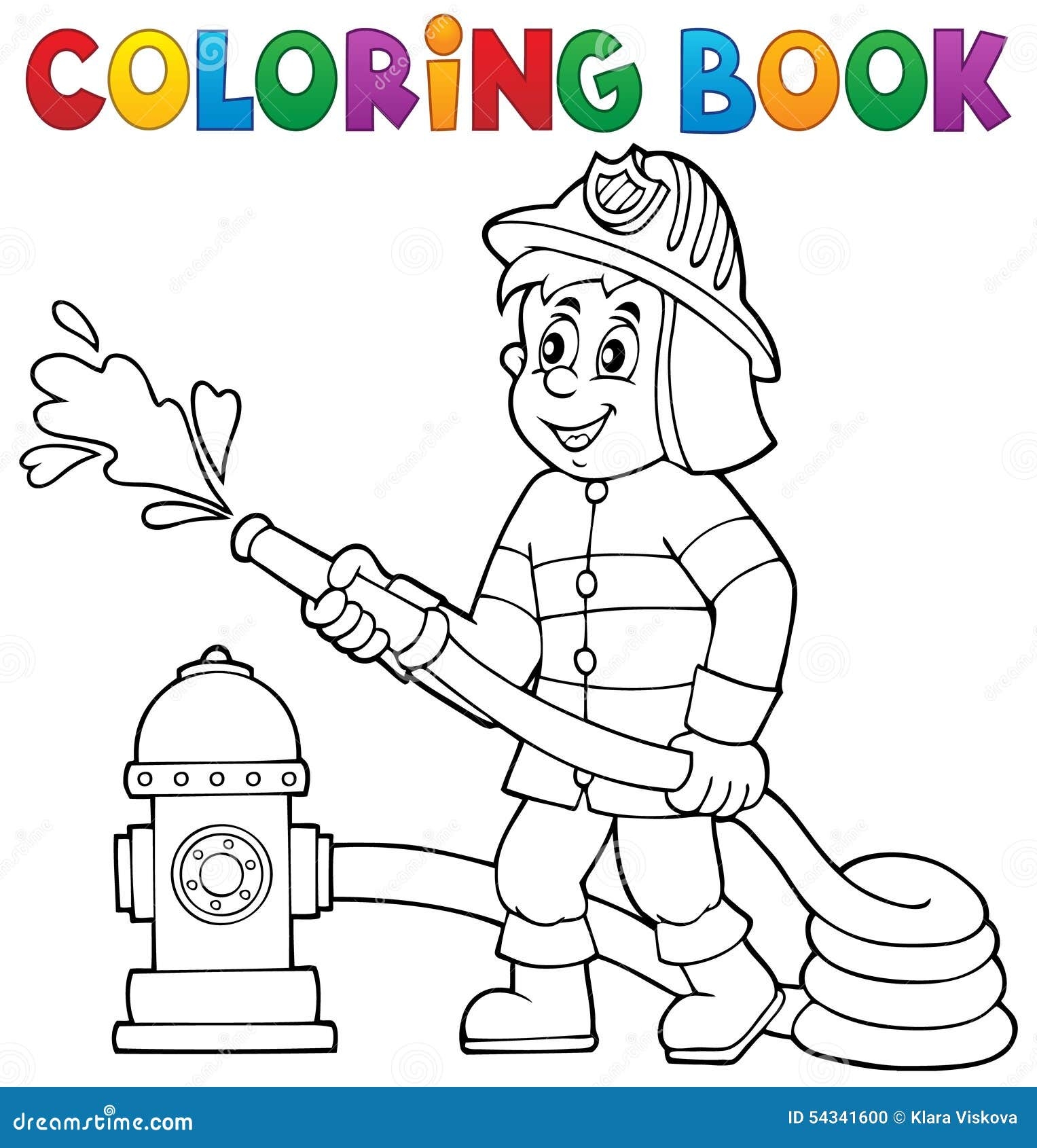 Firefighter Coloring Book Stock Illustrations 430 Firefighter Coloring Book Stock Illustrations Vectors Clipart Dreamstime