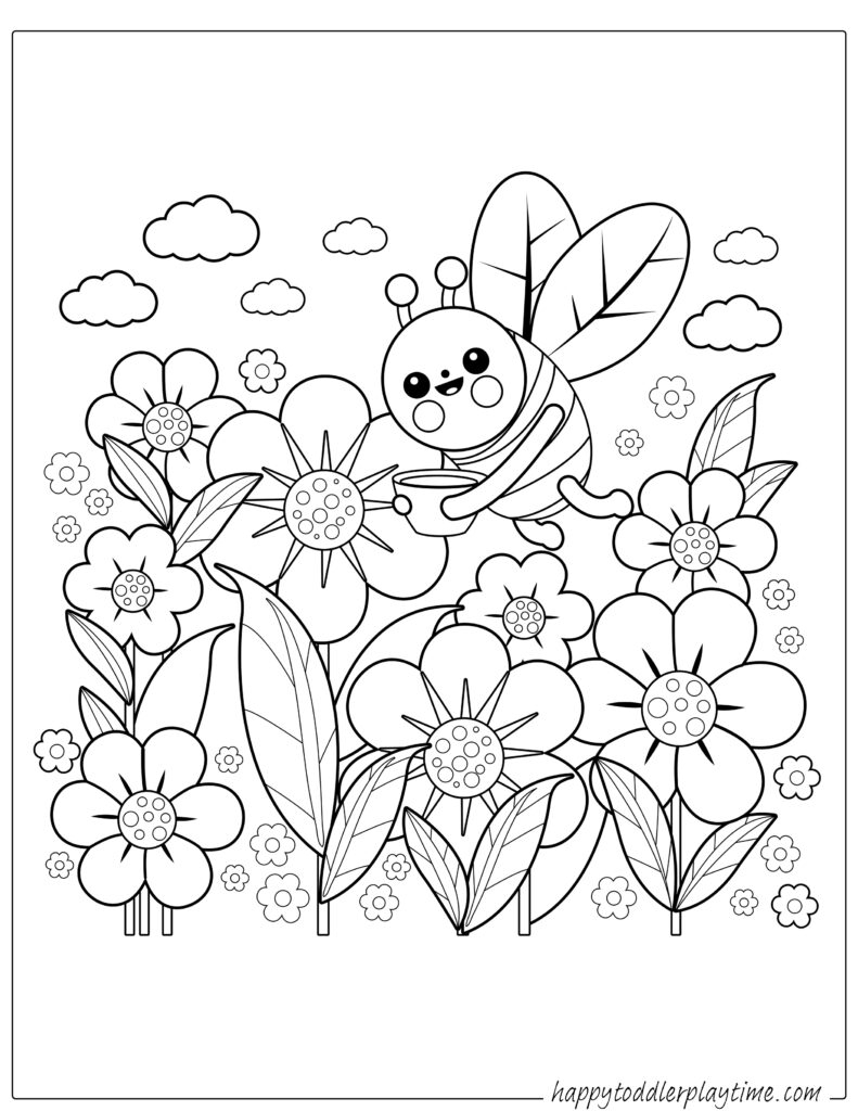 coloring pages of flowers