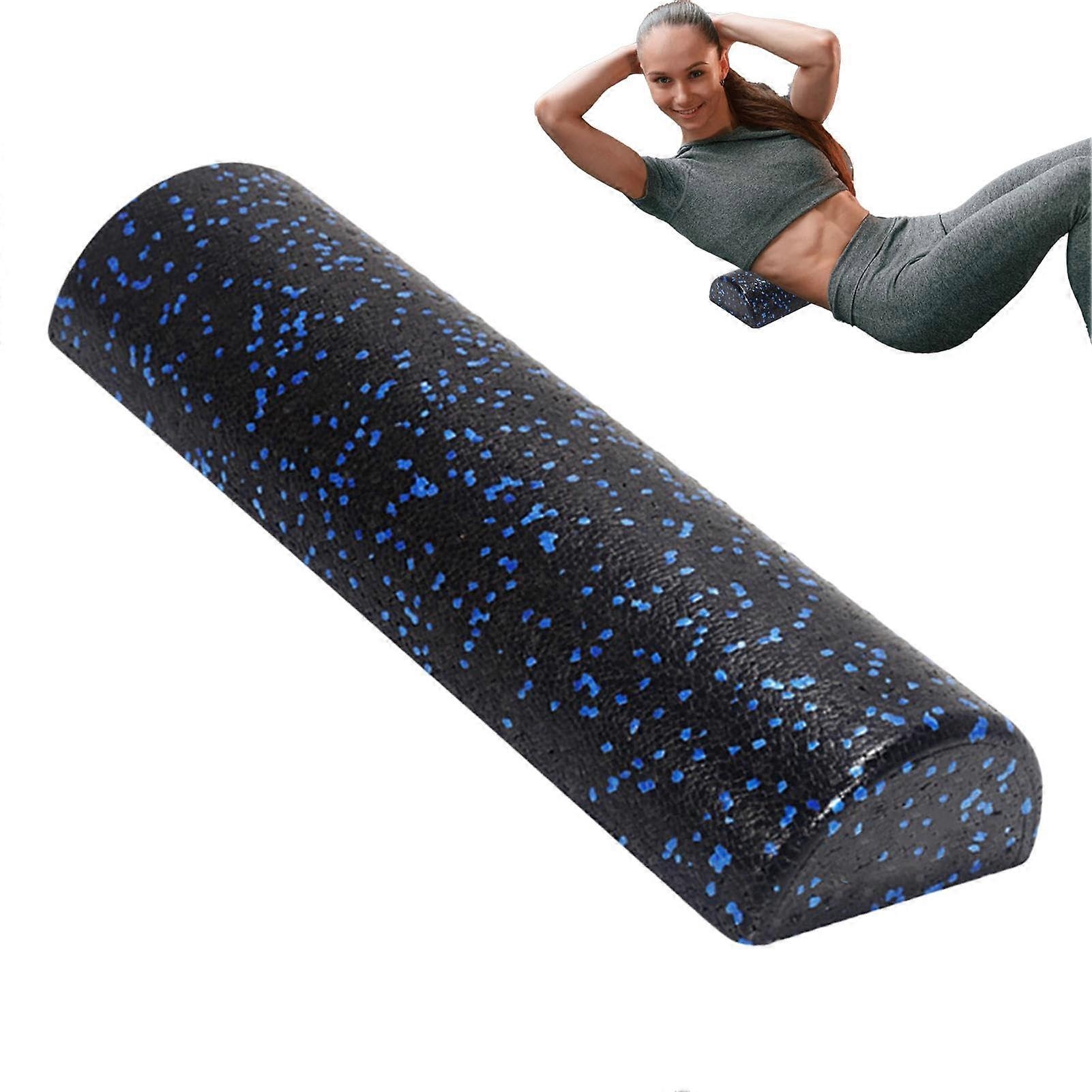 Foam Roller For Back Recovery 45 Cm Half Round Yoga Foam Roller Firm Physical Therapy Muscle