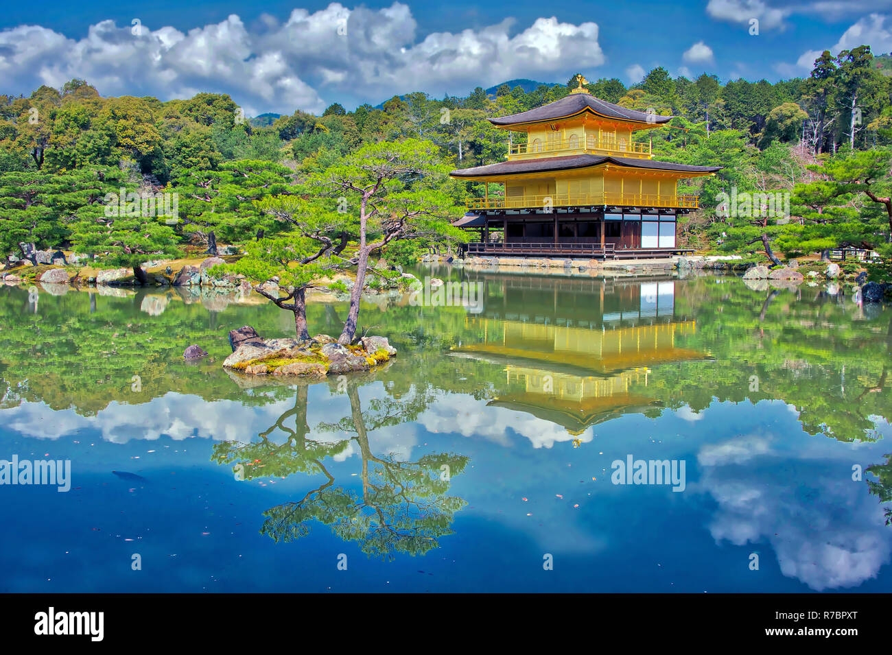 Former Capital Of Japan Kyoto Is Famous For Its Temples And Shrines Stock Photo Alamy