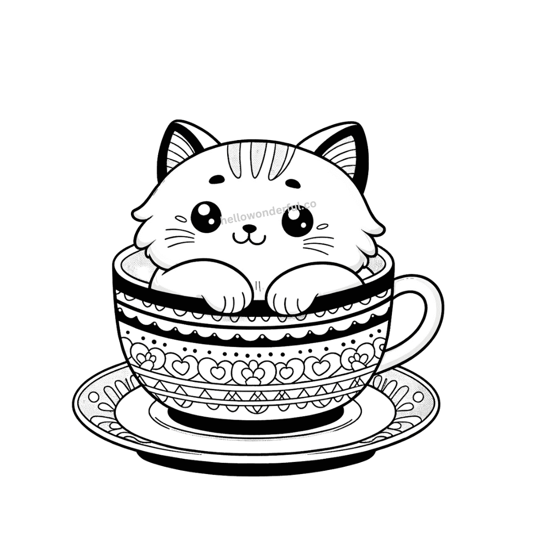 printable coloring pages of cats printable coloring pages of cats