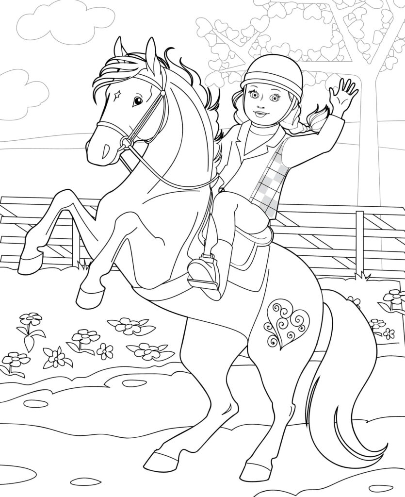 Free Coloring Pages For Kids Our Generation Dolls Free Coloring Pages For Kids Our Generation Dolls