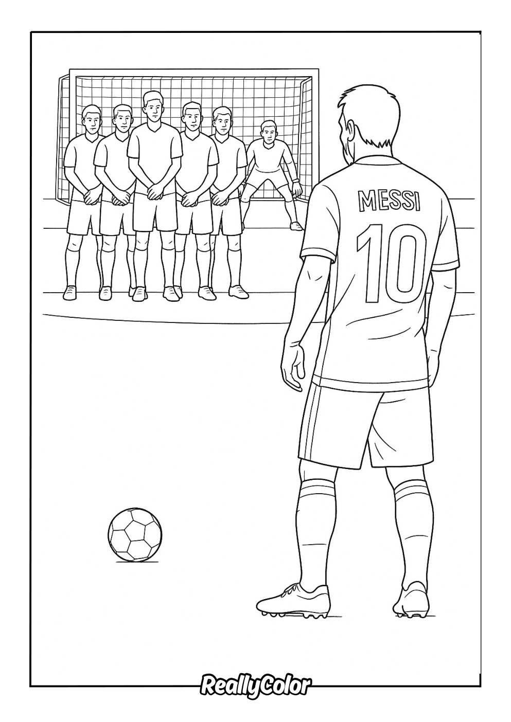Free Printable Messi Coloring Pages Free Printable Messi Coloring Pages