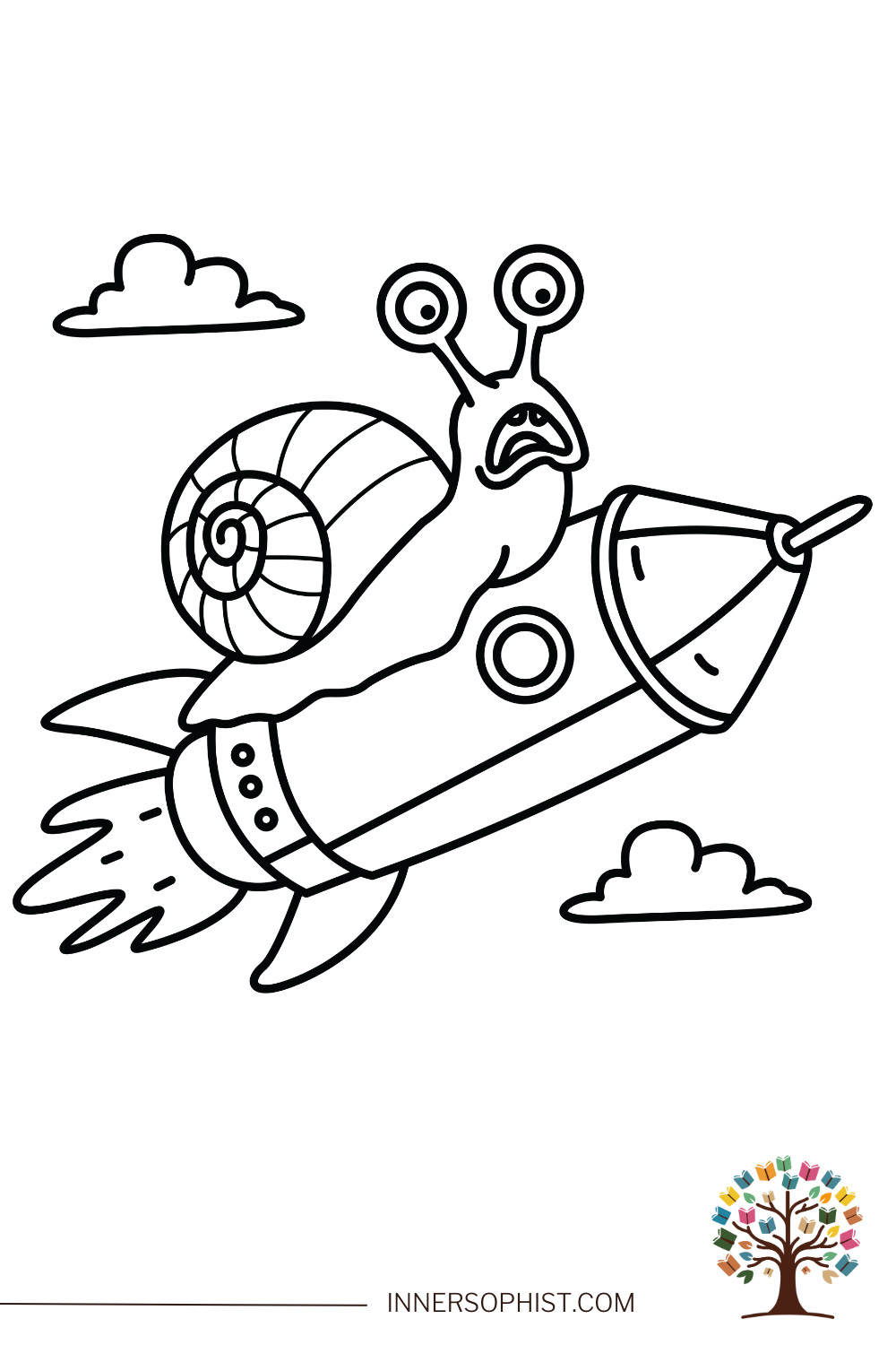 coloring pages rocket ship