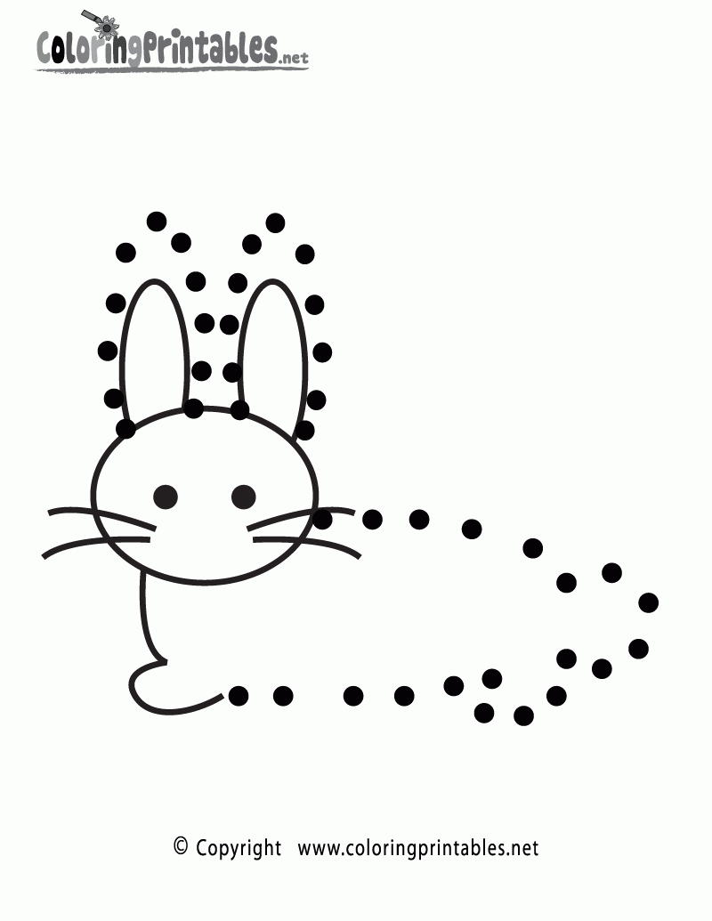 connect dots coloring pages