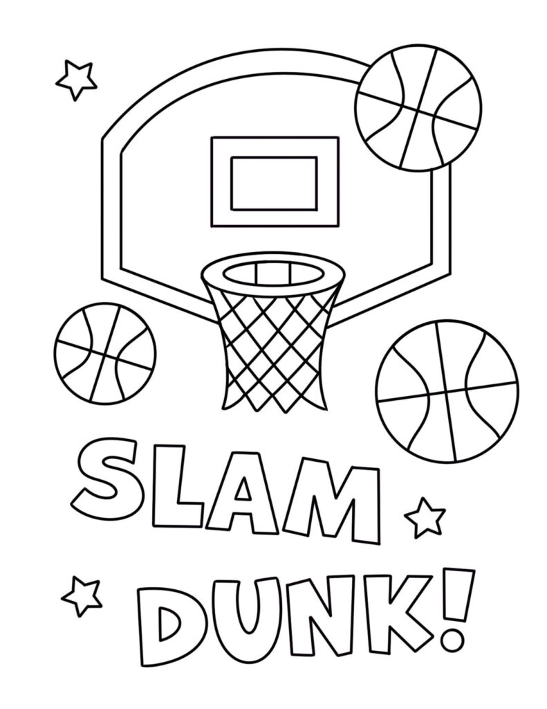 coloring pages for sports coloring pages for sports