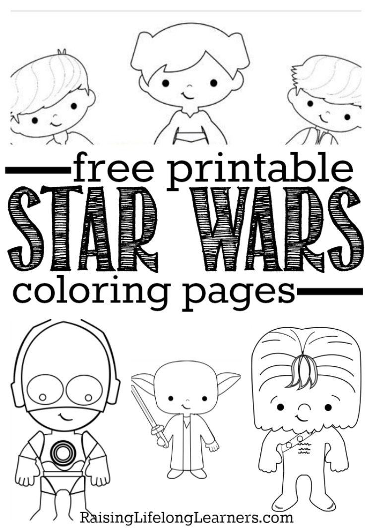 star wars coloring sheet