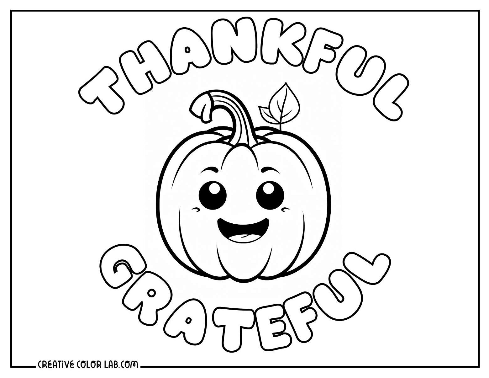 Free Thanksgiving Coloring Pages