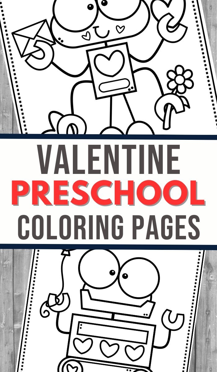 free valentine coloring pages