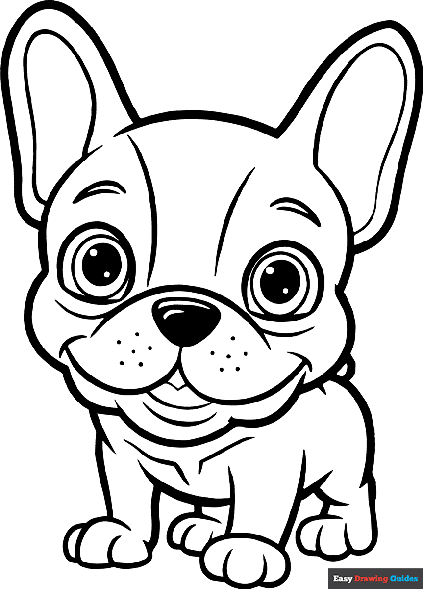 free puppy coloring pictures