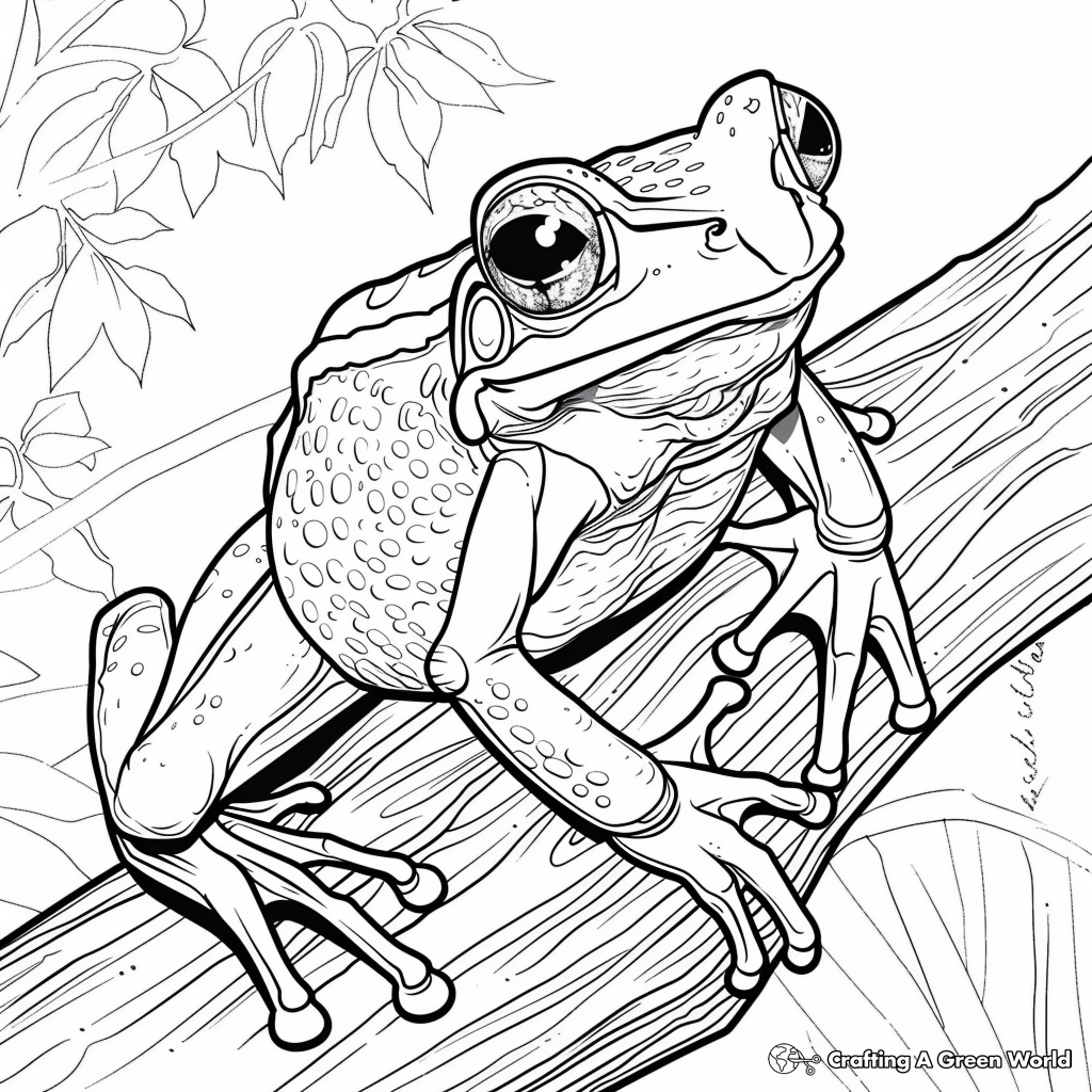 Frog Coloring Pages Free Printable 