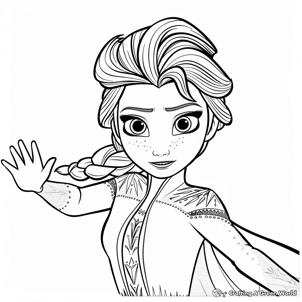 disney elsa coloring pages disney elsa coloring pages
