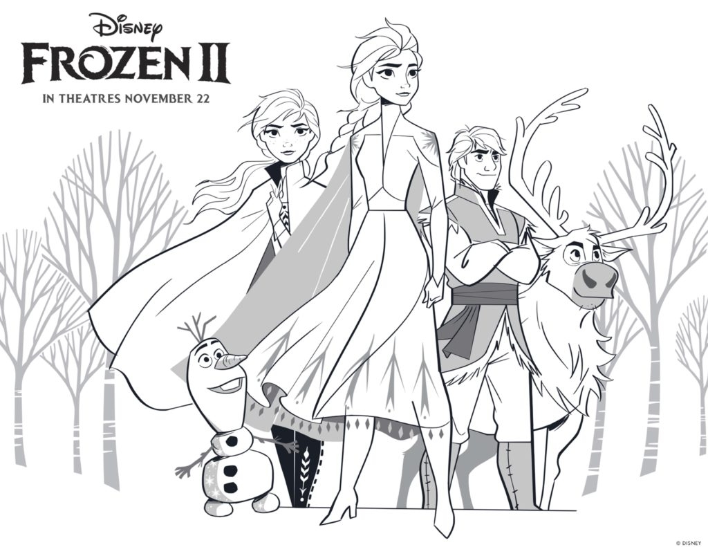 Frozen 2 Printable Coloring Pages And Activities Simply Sweet Days