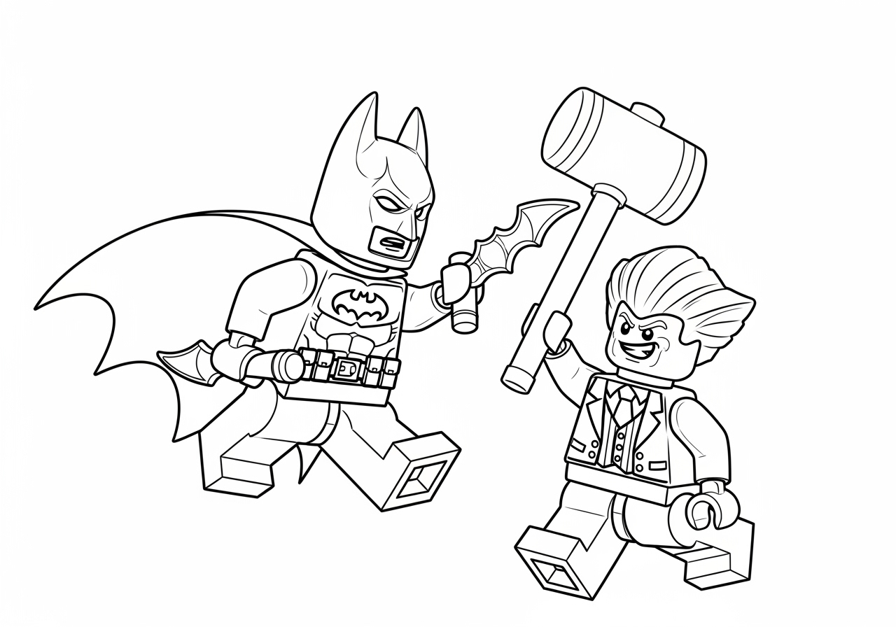 lego batman coloring pages