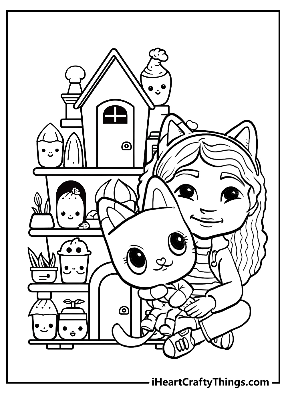Gabby s Dollhouse Coloring Pages 15 Free PDF Printables 