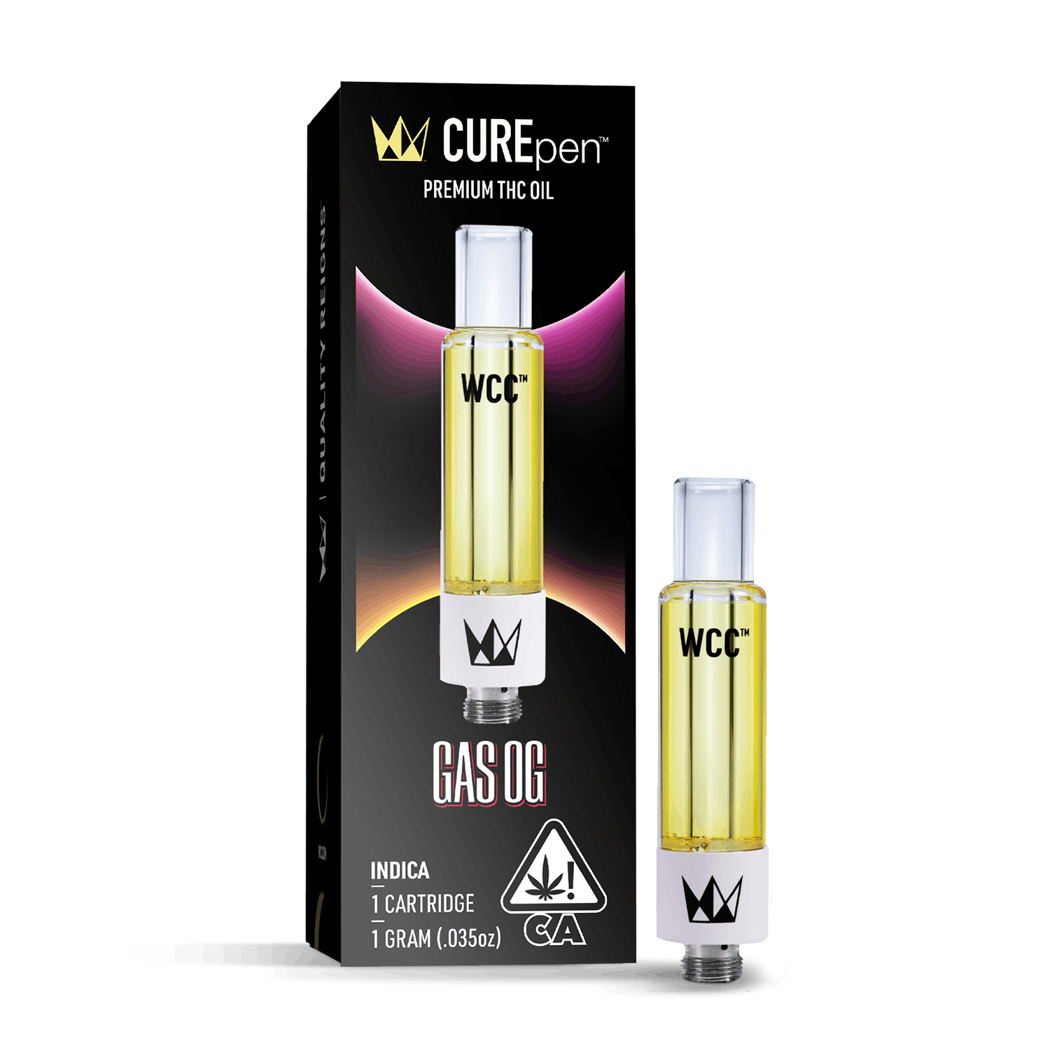 Gas OG CUREpen Cartridge 1g West Coast Cure