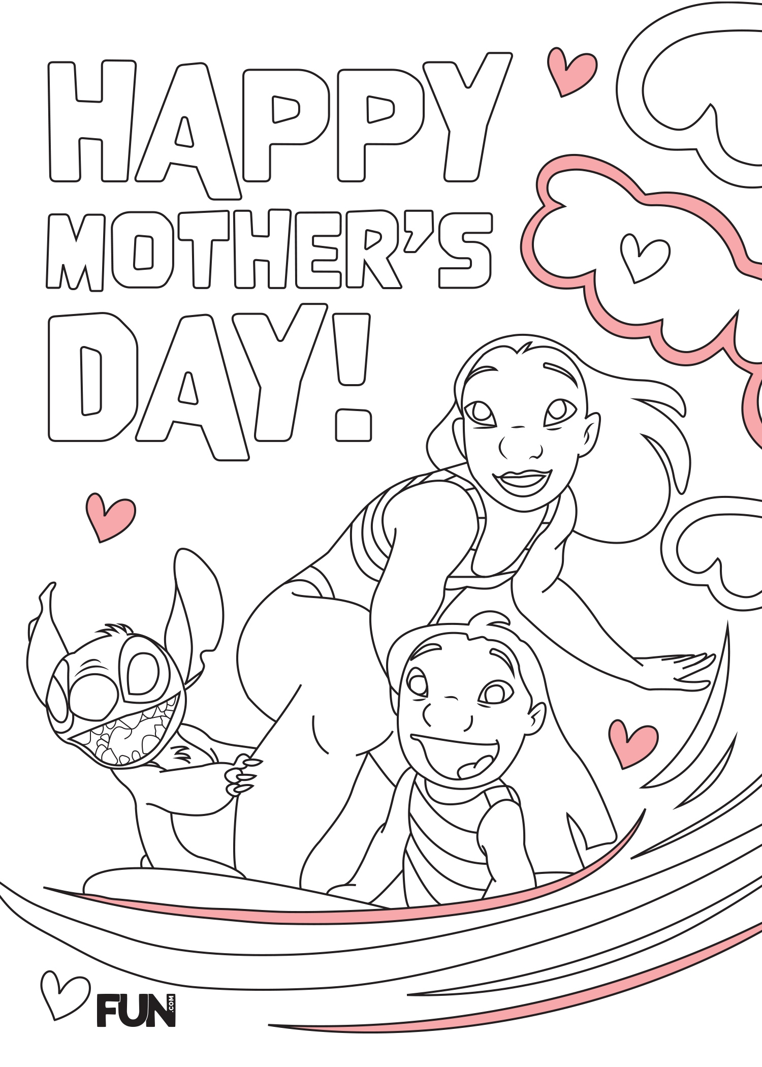 Geeky Mother s Day Coloring Cards To Win Mom Points Printables FUN Blog