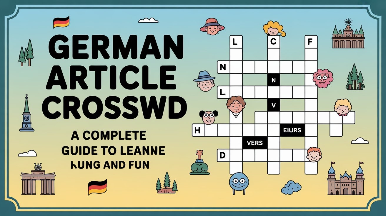 german article crossword clue