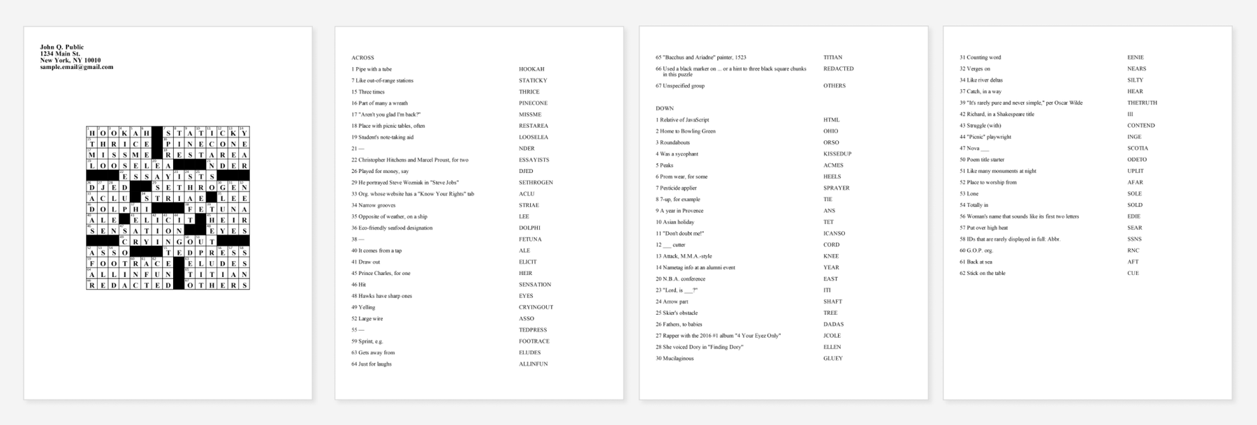 German River Crossword Clue 4 Letters Letters