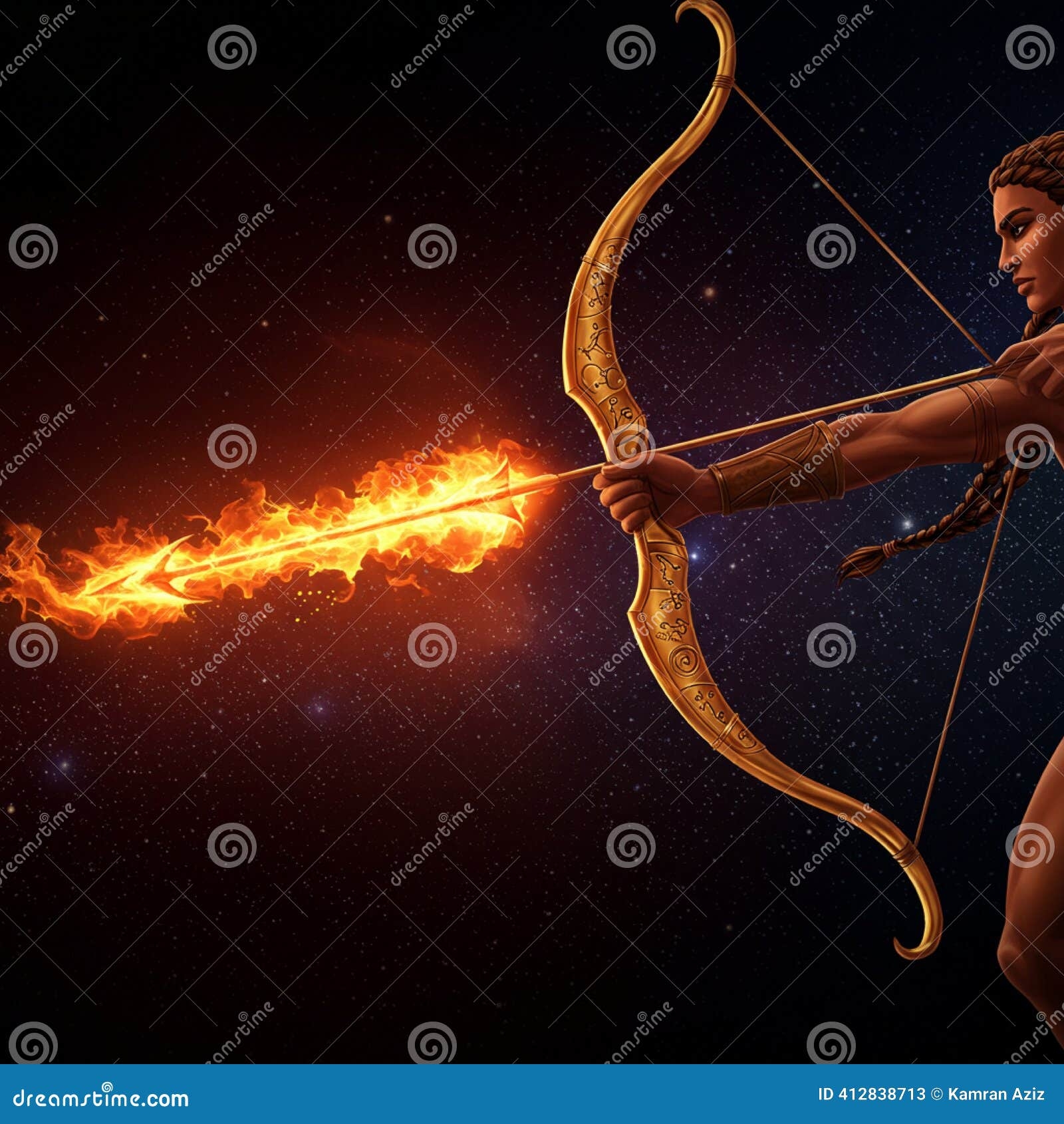 Golden Archer Stock Illustrations 754 Golden Archer Stock Illustrations Vectors Clipart Dreamstime