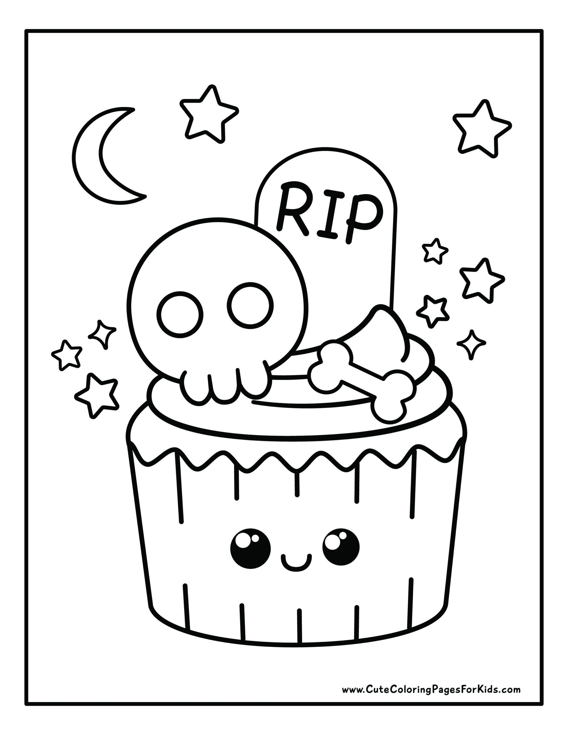 halloween coloring pages cute
