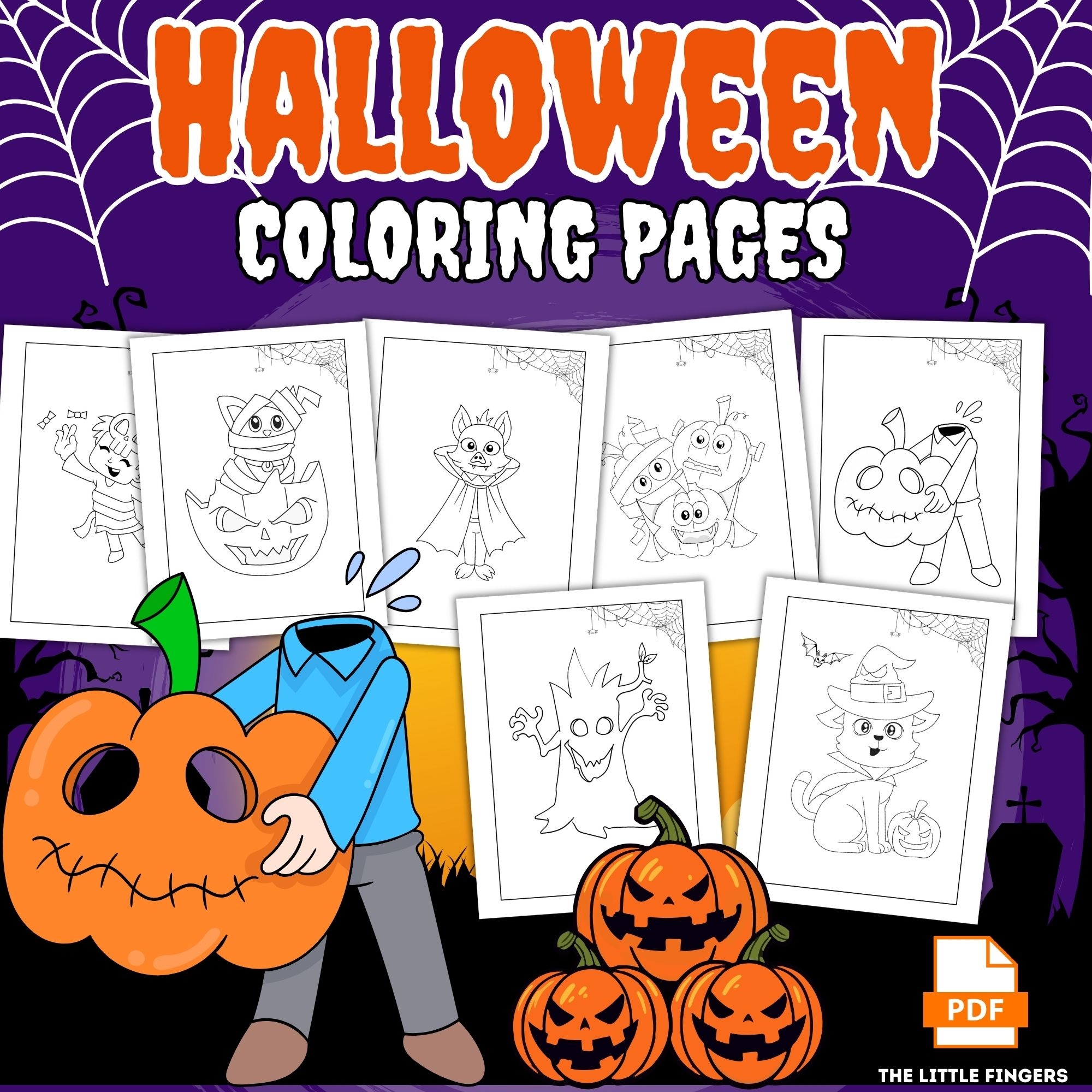 Halloween Coloring Pages Coloring Sheets Morning Work Made By Teachers