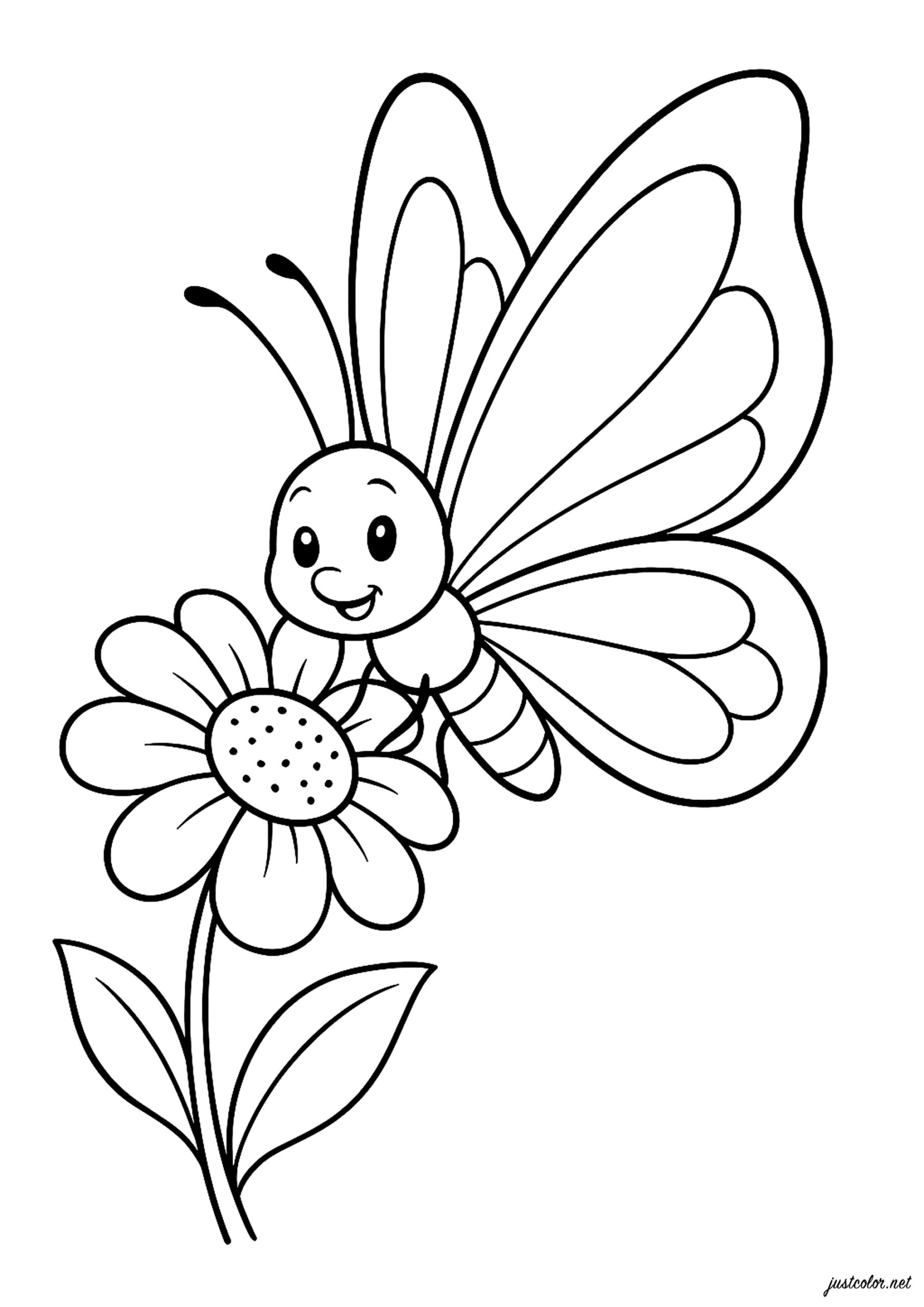 free coloring pages butterflies