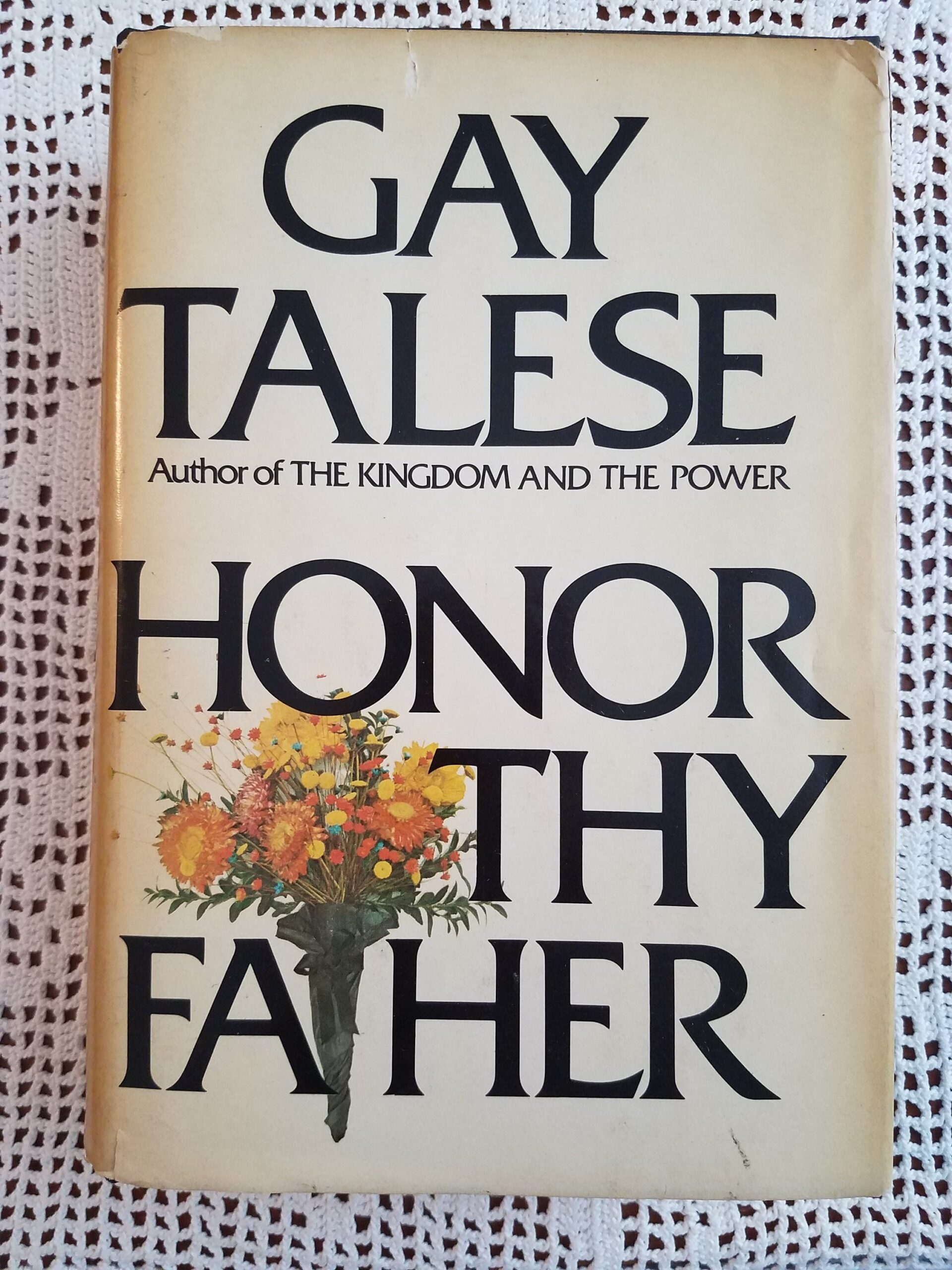 Honor Thy Father By Gay Talese 1971 Etsy