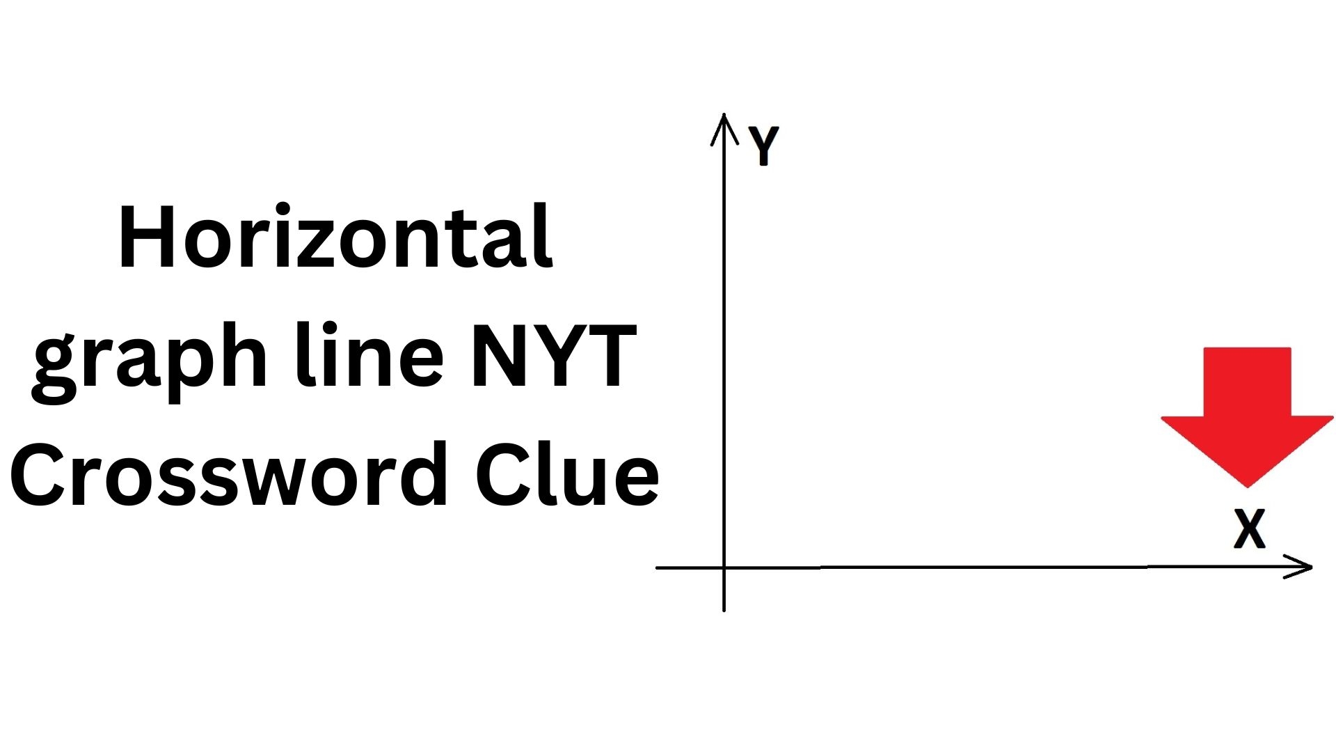 Horizontal Graph Line NYT Crossword Clue November 11 2024