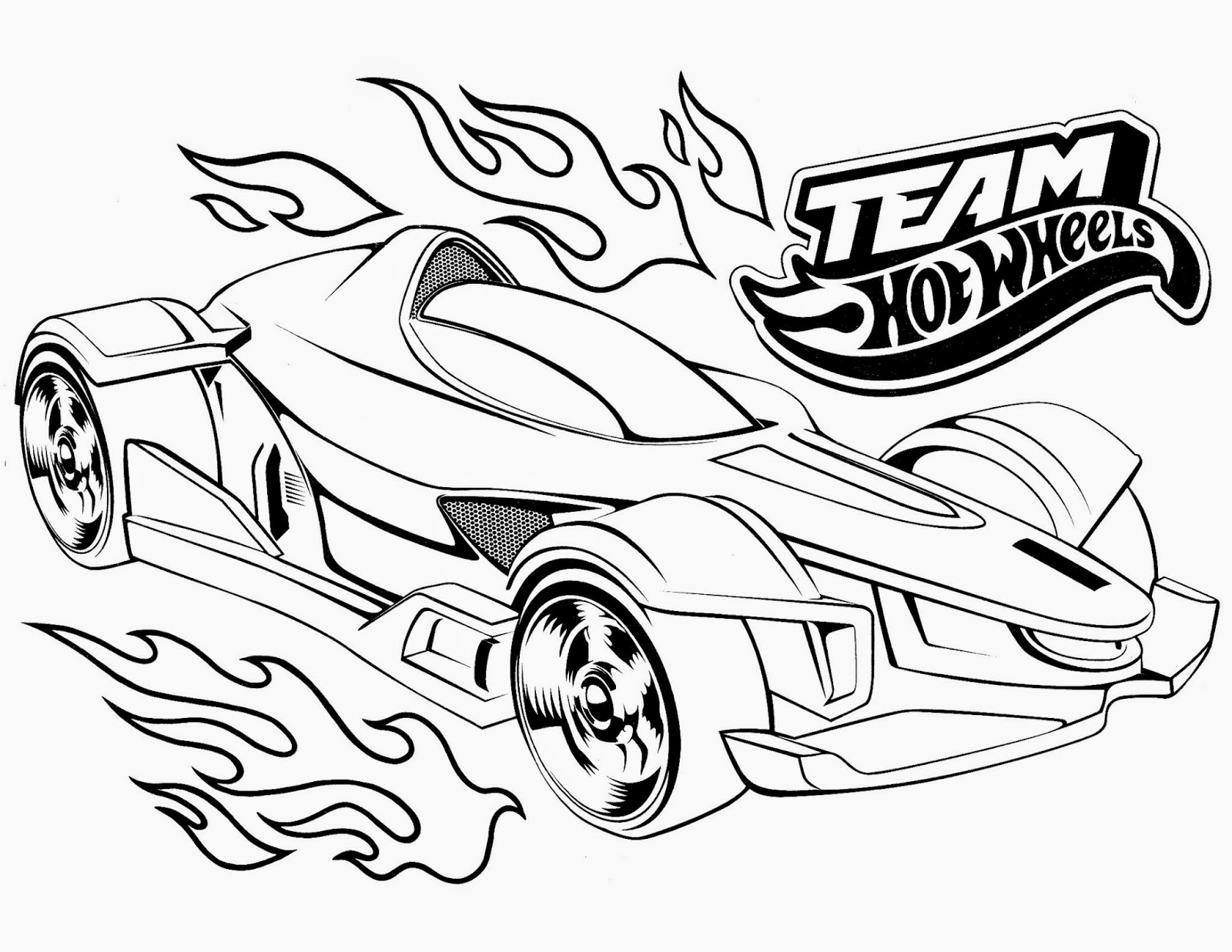 hot wheels coloring sheets