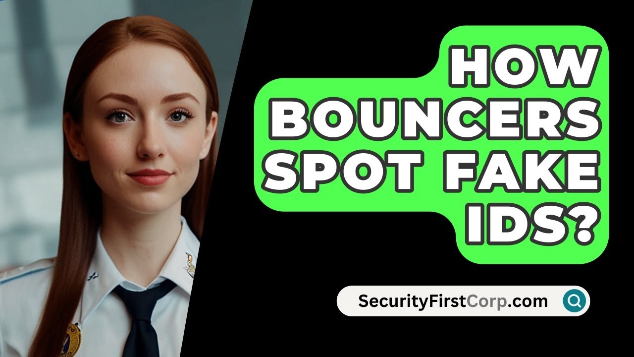 How Bouncers Spot Fake IDs SecurityFirstCorp YouTube