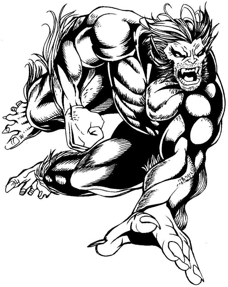 How To Draw Beast From Marvel s X Men Superhero Team Drawing Tutorial How To Draw Step By Step Drawing Tutorials How To Draw Beast From Marvel s X Men Superhero Team Drawing Tutorial How To Draw Step By Step Drawing Tutorials