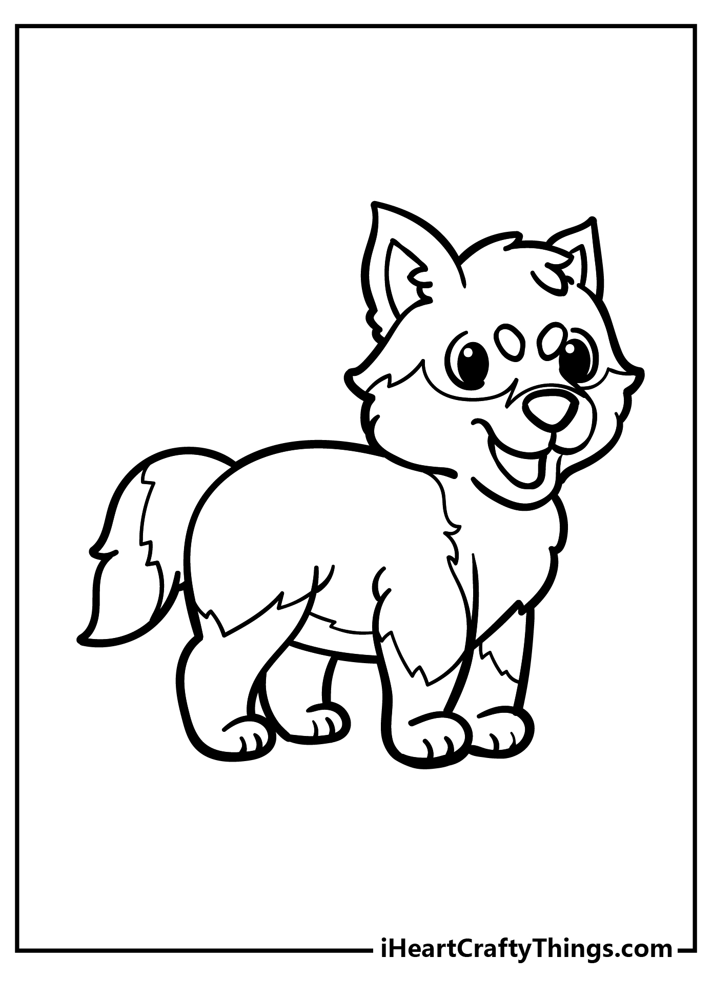 Husky Coloring Pages 34 Free PDF Printables For Kids 